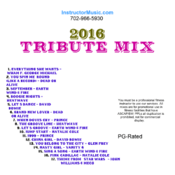 2016 Tribute Mix