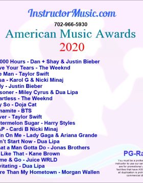 American Music Awards 2020