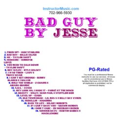 Bad Guy by Jesse