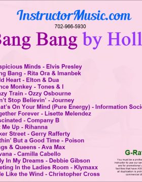 Bang Bang by Holly