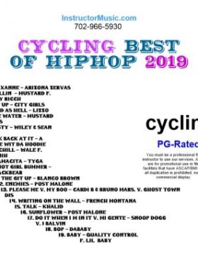 Cycling Best of HipHop 2019