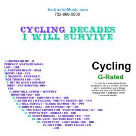 Cycling Decades I Will Survive