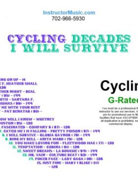 Cycling Decades I Will Survive