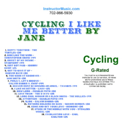 Cycling I Like Me Better by Jane