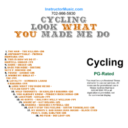 Cycling Look What You Made Me Do