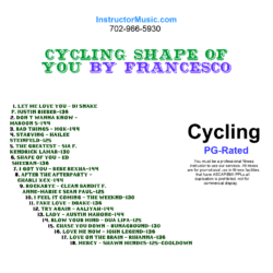 Cycling Shape of You by Francesco