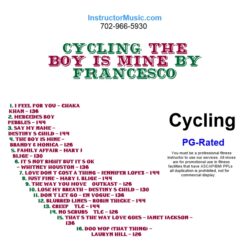 Cycling The Boy Is Mine by Francesco