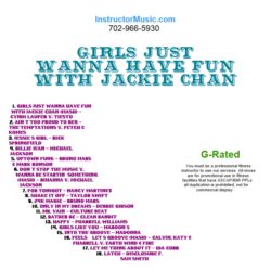 Girls Just Wanna Have Fun With Jackie Chan