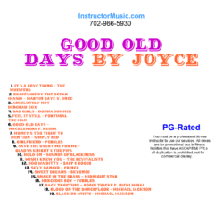 Good Old Days by Joyce