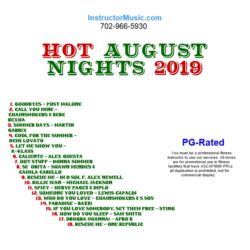 Hot August Nights 2019