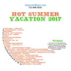 Hot Summer Vacation 2017