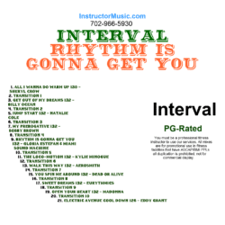 Interval Rhythm Is Gonna Get You