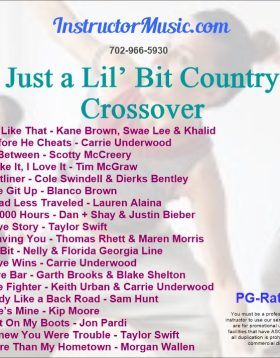 Just a Lil’ Bit Country Crossover