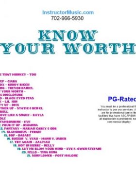 Know Your Worth