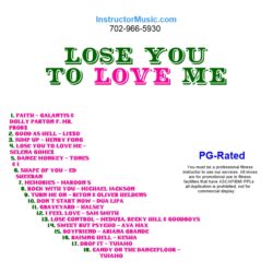Lose You To Love Me