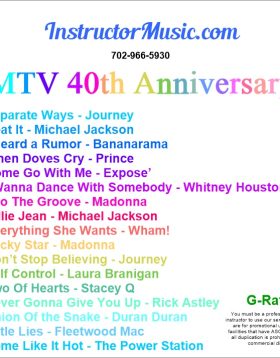 MTV 40th Anniversary