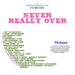 Never Really Over