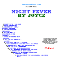 Night Fever by Joyce