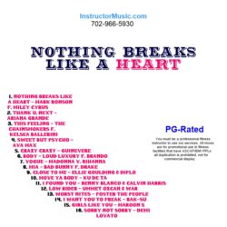 Nothing Breaks Like a Heart