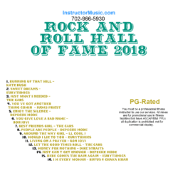 Rock and Roll Hall of Fame 2018