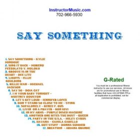 Say Something