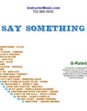 Say Something