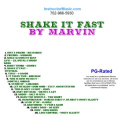 Shake It Fast by Marvin