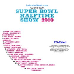 Super Bowl Halftime Show 2019