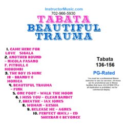 Tabata Beautiful Trauma