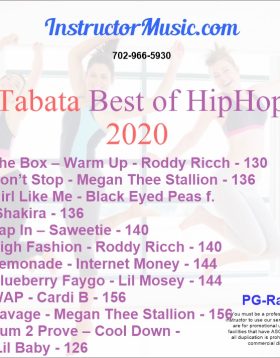 Tabata Best of HipHop 2020