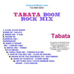 Tabata Boom Rock Mix