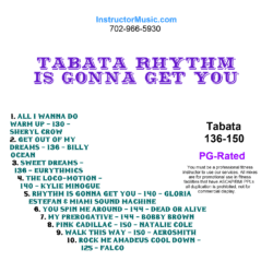 Tabata Rhythm is Gonna Get You