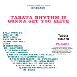 Tabata Rhythm is Gonna Get You Elite