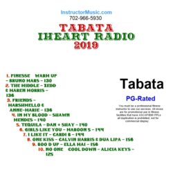 Tabata iHeart Radio 2019