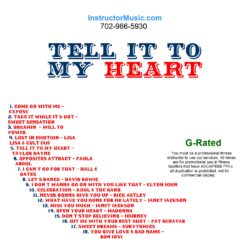 Tell It To My Heart