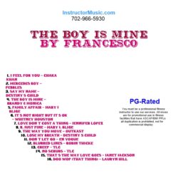 The Boy Is Mine by Francesco