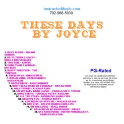 These Days by Joyce