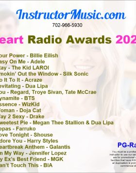 iHeart Radio Awards 2022