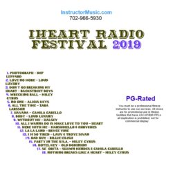 iHeart Radio Festival 2019